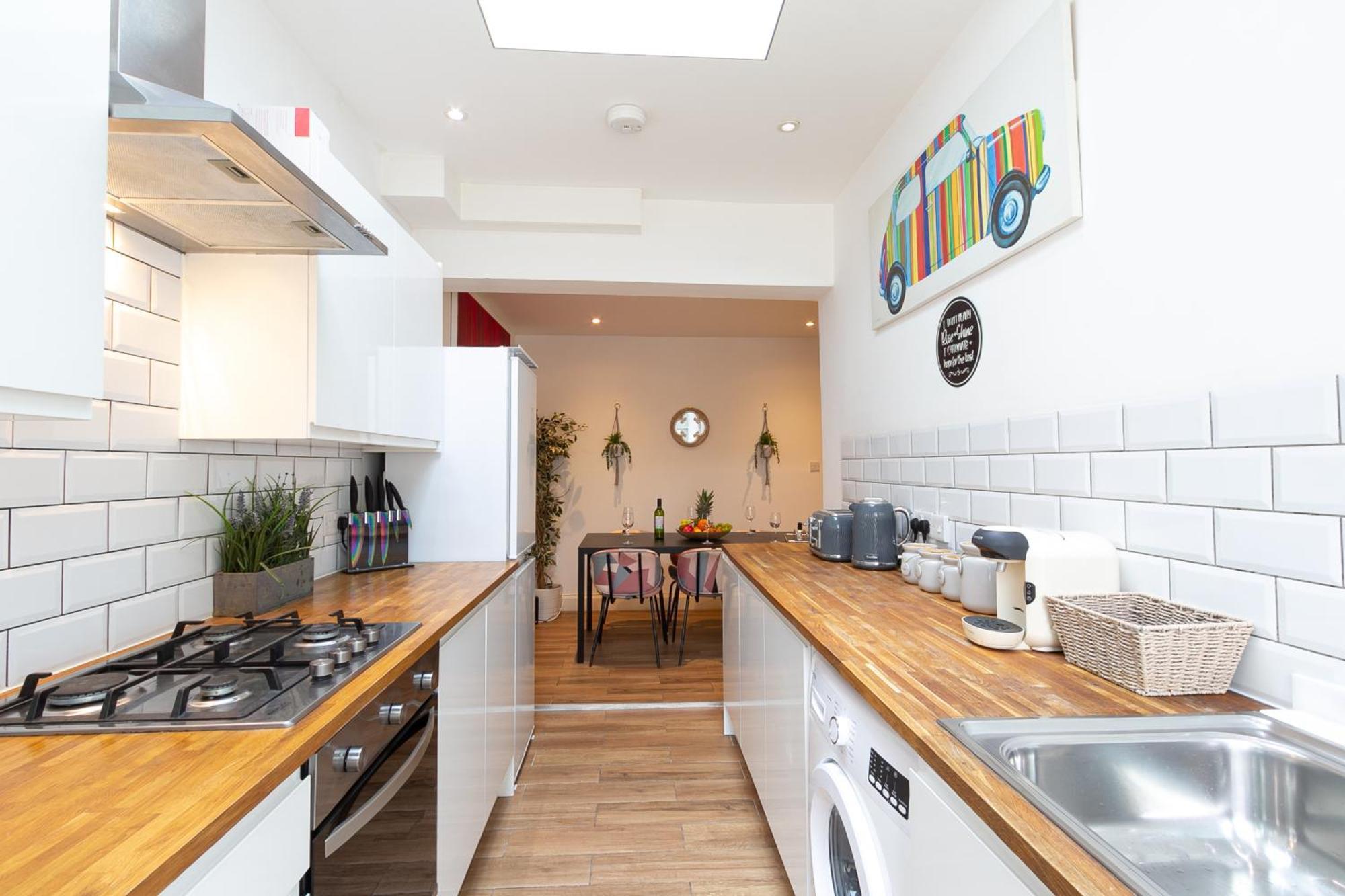 Apartment Chic 4 Bed By Station *